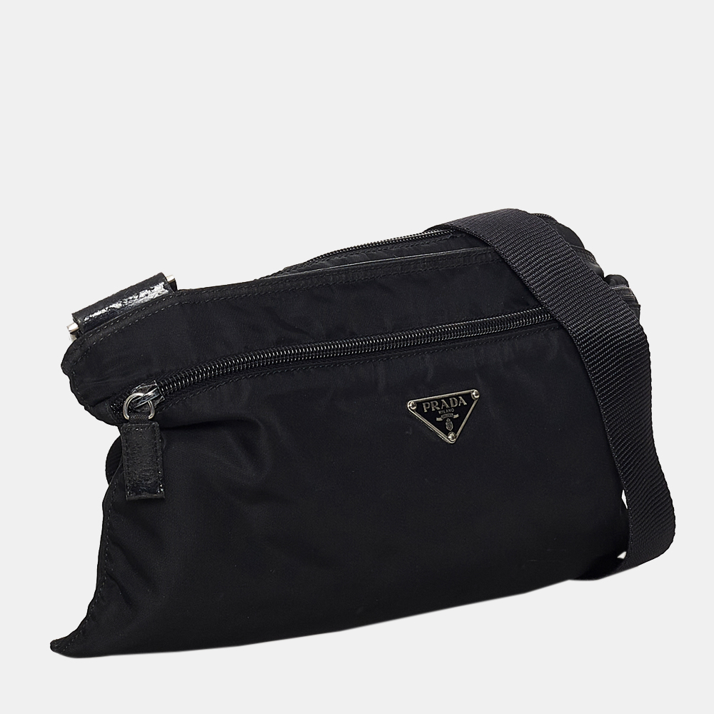 

Prada Black Tessuto Crossbody Bag