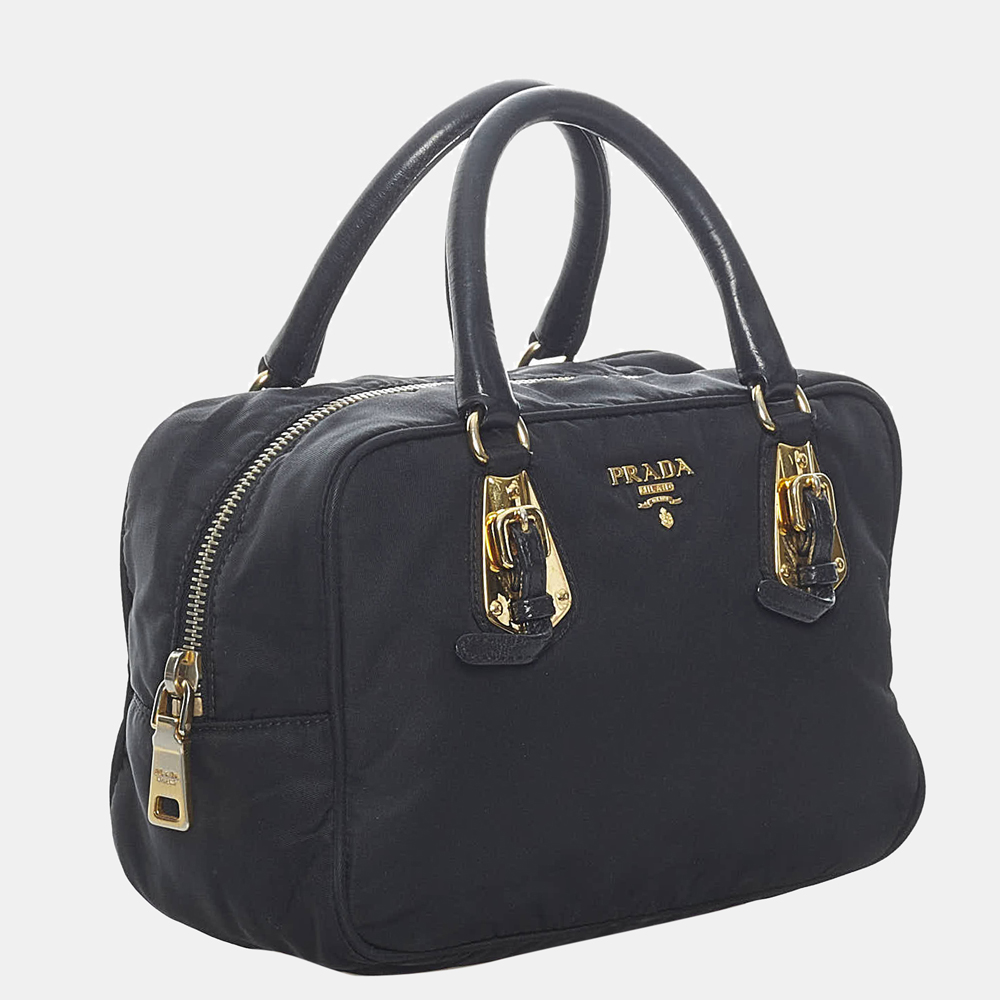 

Prada Black Tessuto Handbag