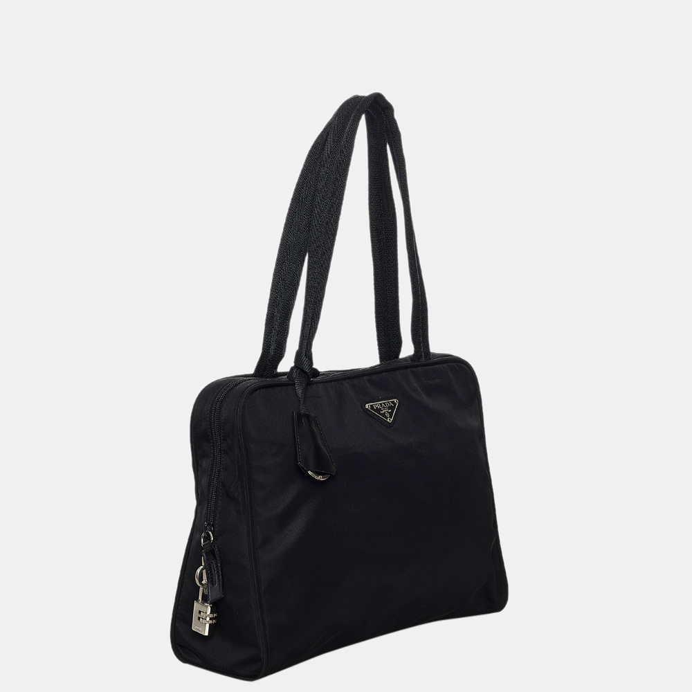 

Prada Black Tessuto Tote Bag