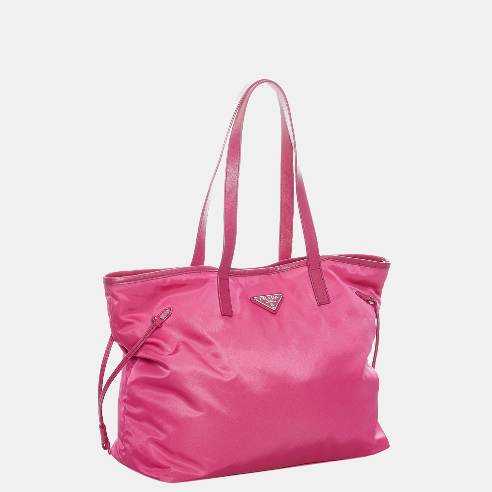 

Prada Pink Tessuto Satchel