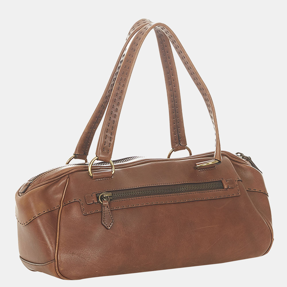 

Prada Brown Leather Shoulder bag