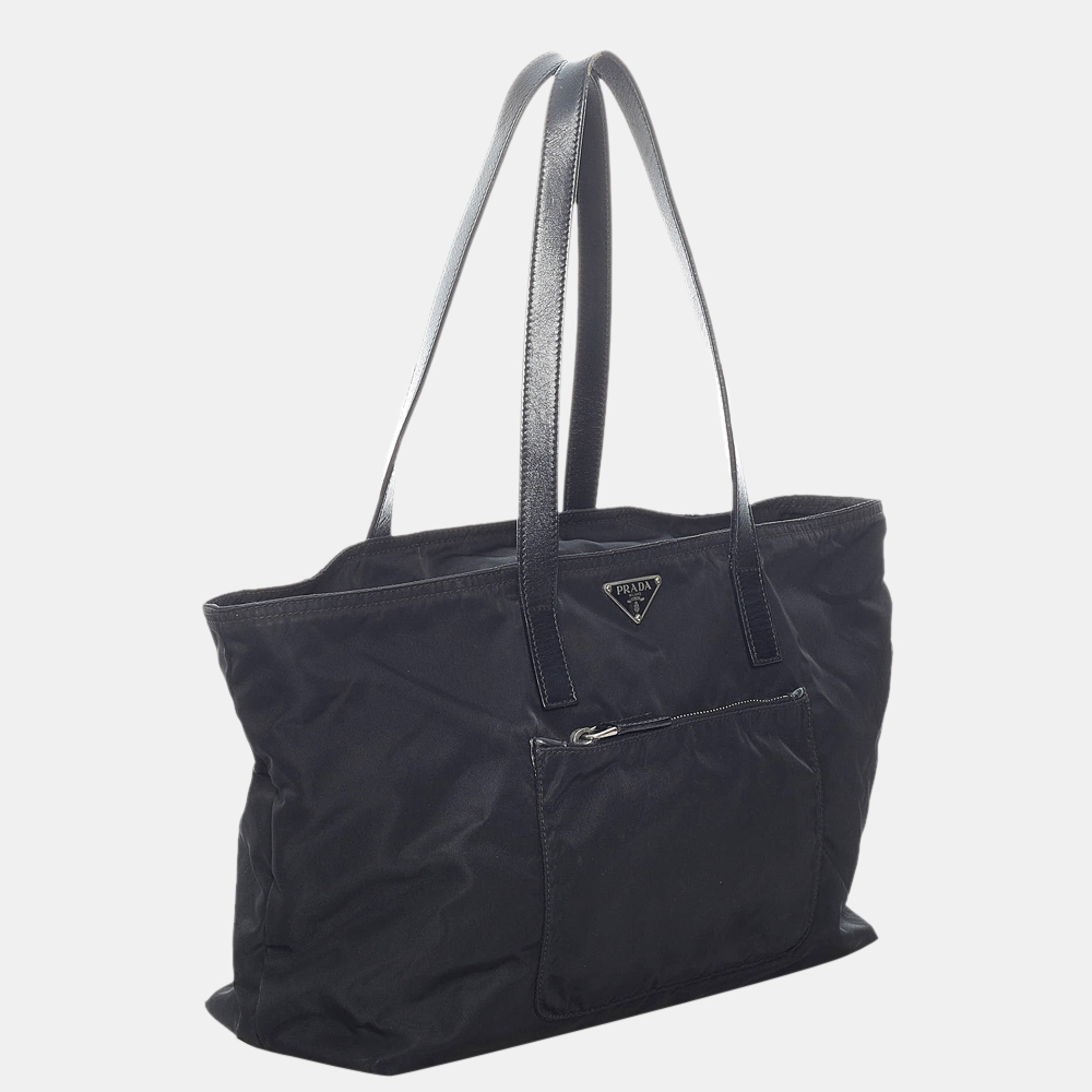 

Prada Black Tessuto Tote Bag