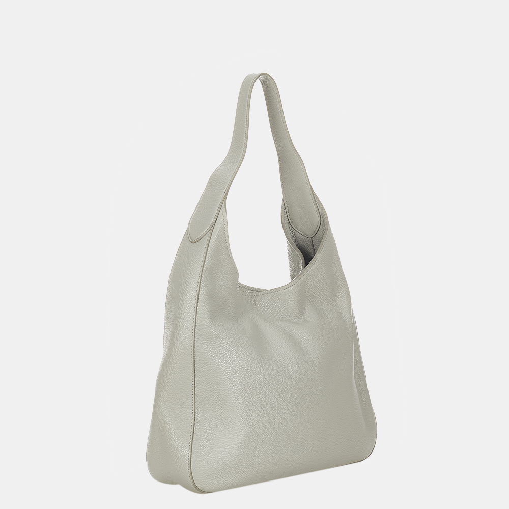 

Prada Grey Vintage Vitello Daino Leather Shoulder Bag