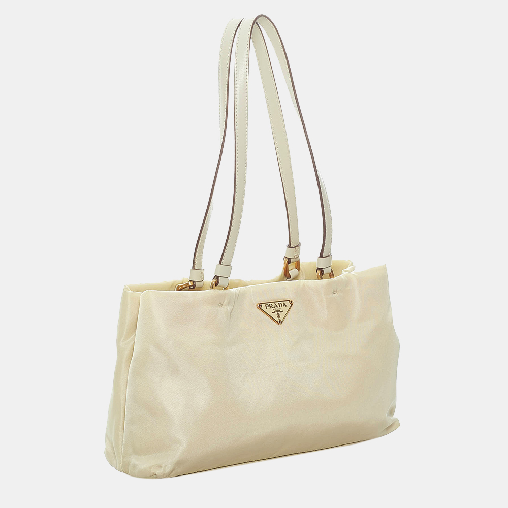 

Prada Brown/Beige Tessuto Shoulder Bag