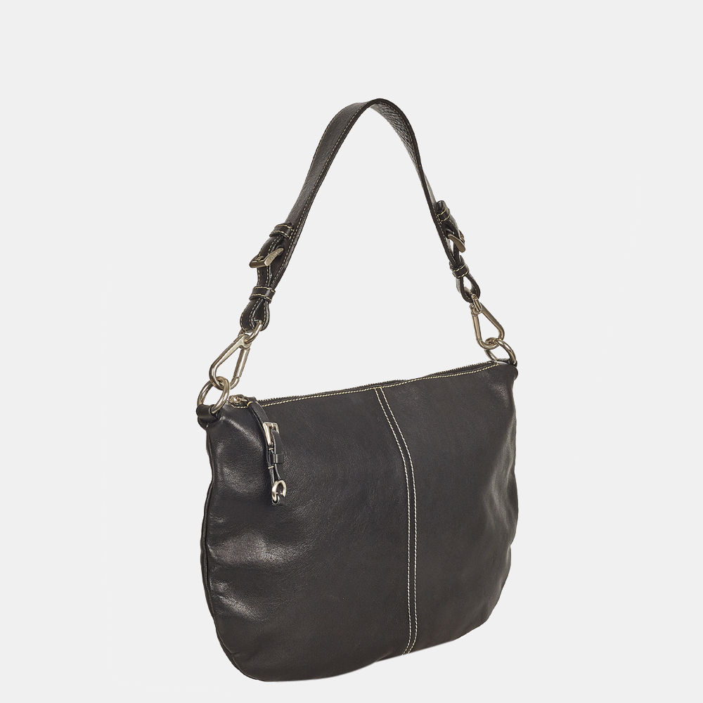 

Prada Black Leather Hobo Bag