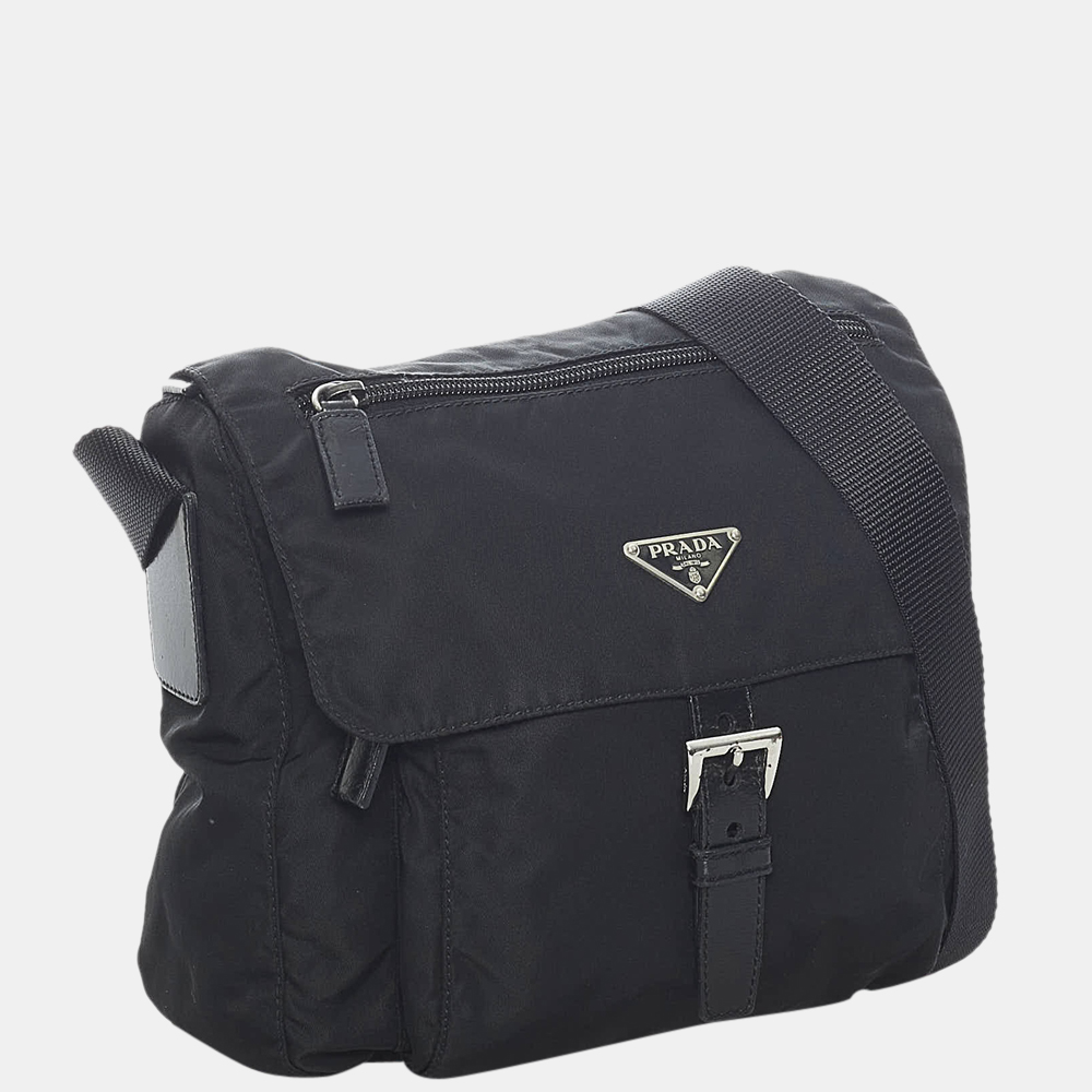 

Prada Black Tessuto Crossbody Bag