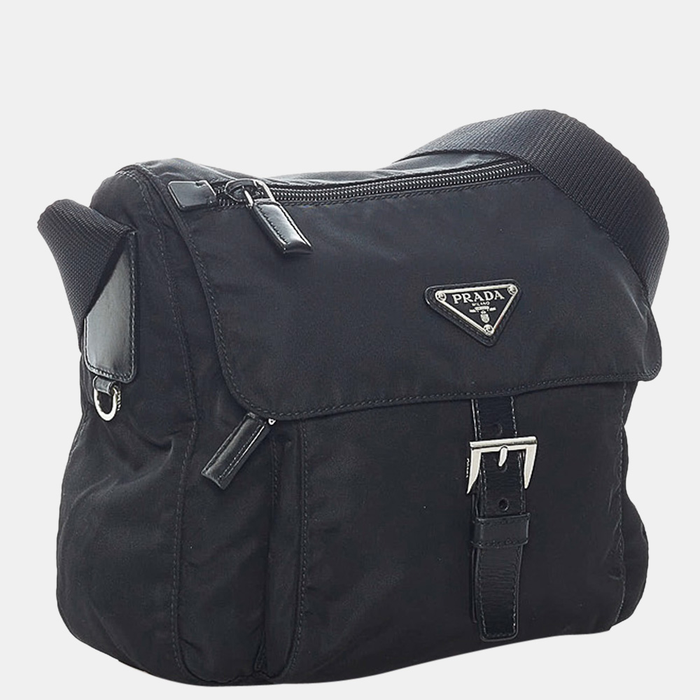 

Prada Black Tessuto Crossbody Bag