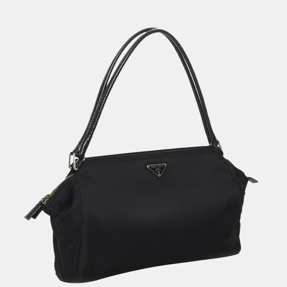 

Prada Black Tessuto Handbag