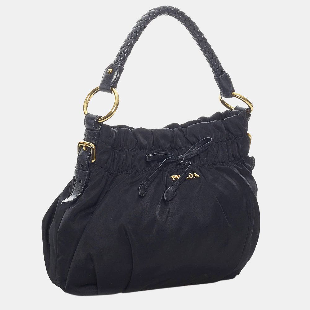 

Prada Black Tessuto Shoulder Bag