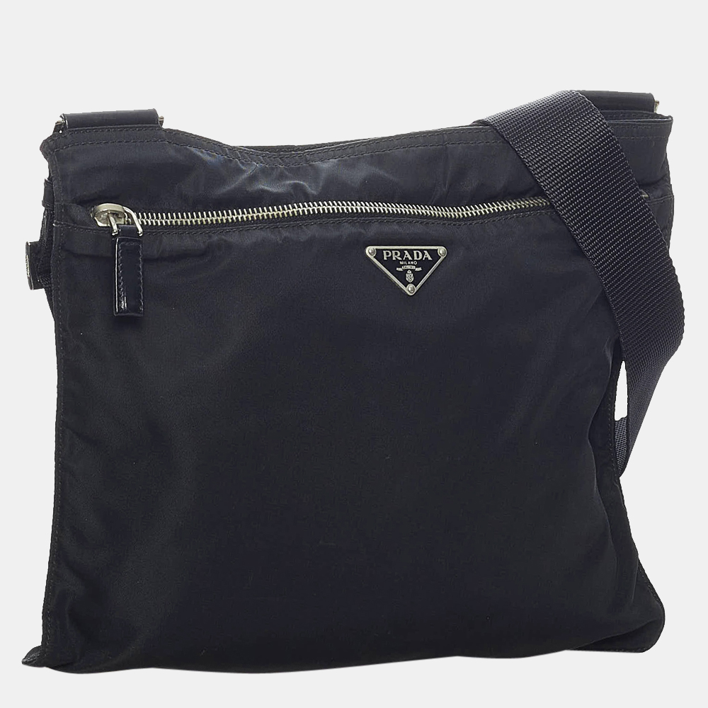 

Prada Black Tessuto Crossbody Bag
