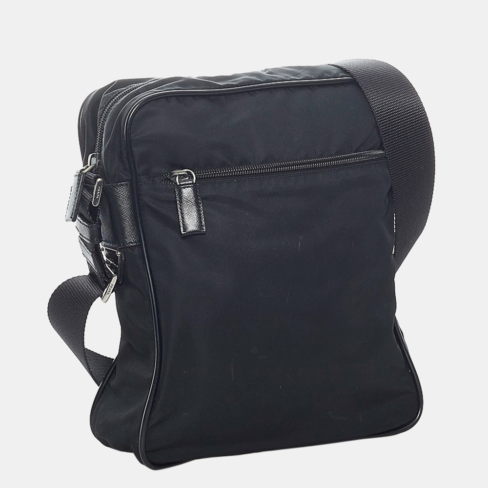 

Prada Black Nylon Crossbody Bag