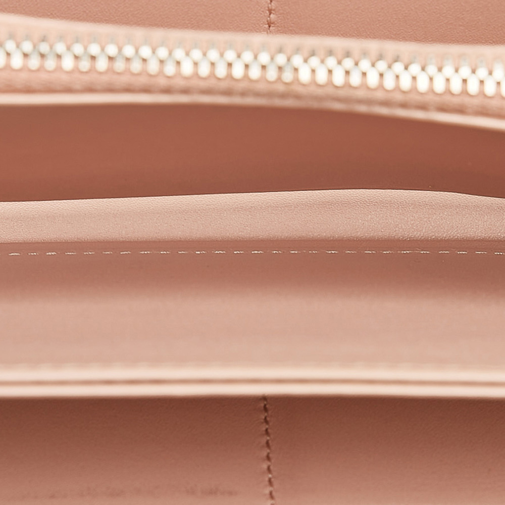 

Prada Pink Saffiano Leather Long Wallet