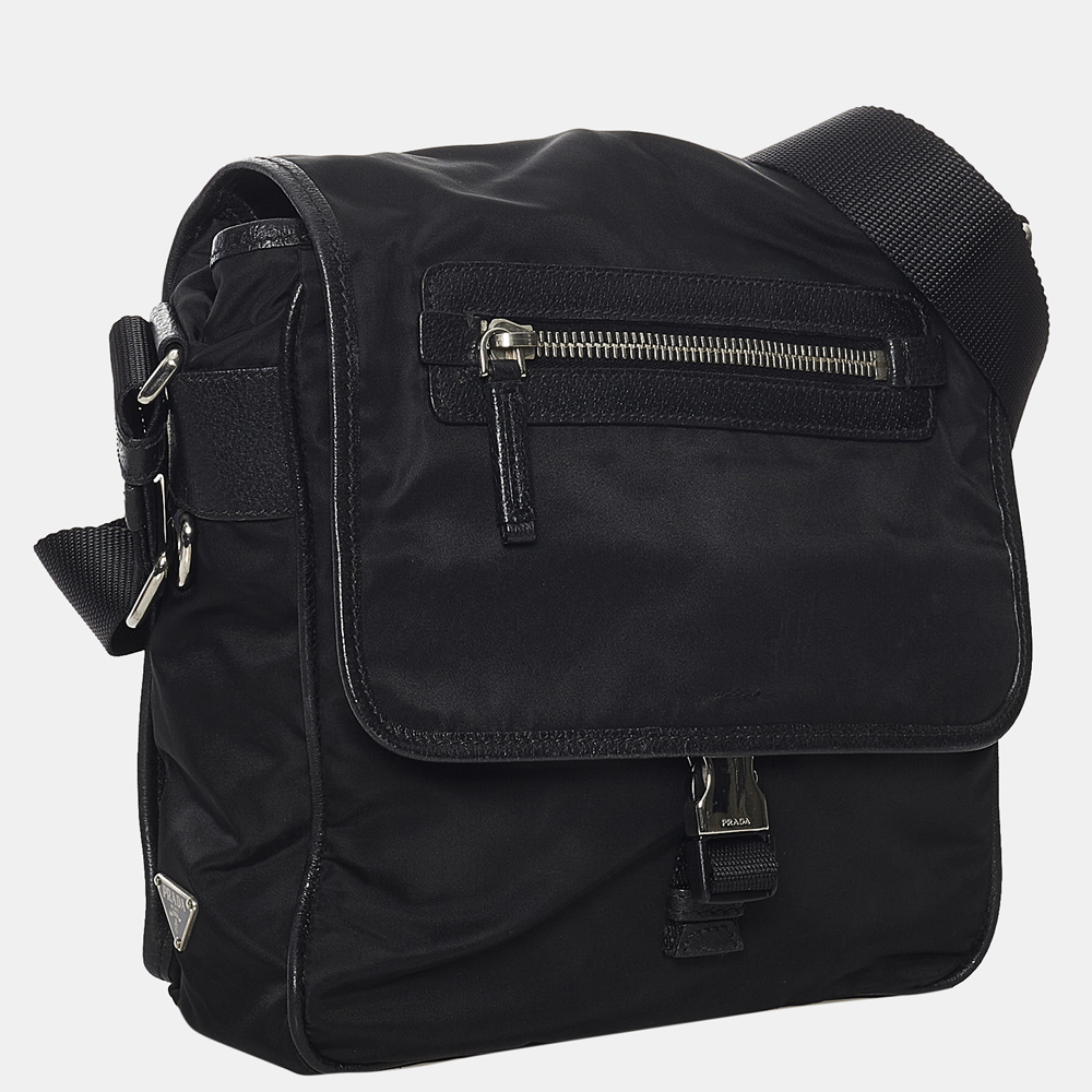 

Prada Black Tessuto Crossbody Bag