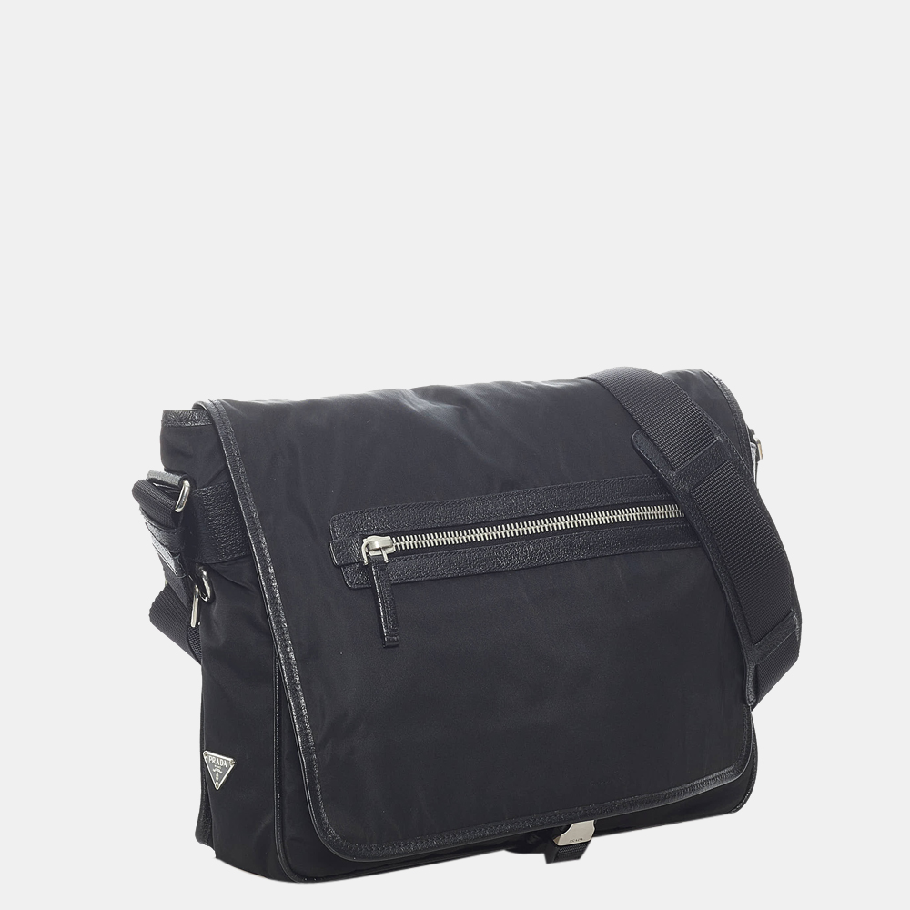 

Prada Black Tessuto Crossbody Bag