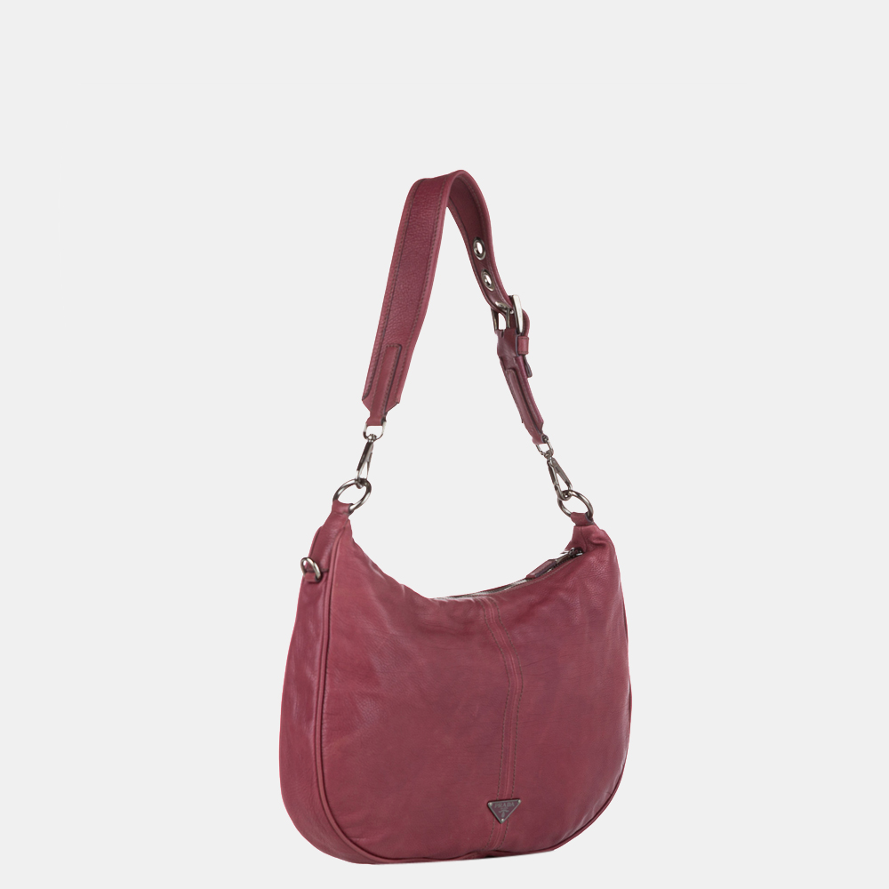 

Prada Red Leather Hobo Bag