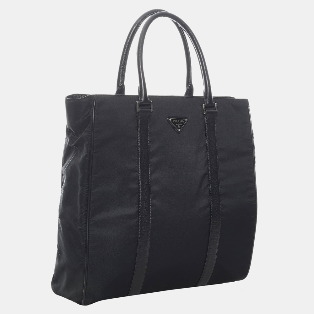 

Prada Black Tessuto Tote Bag