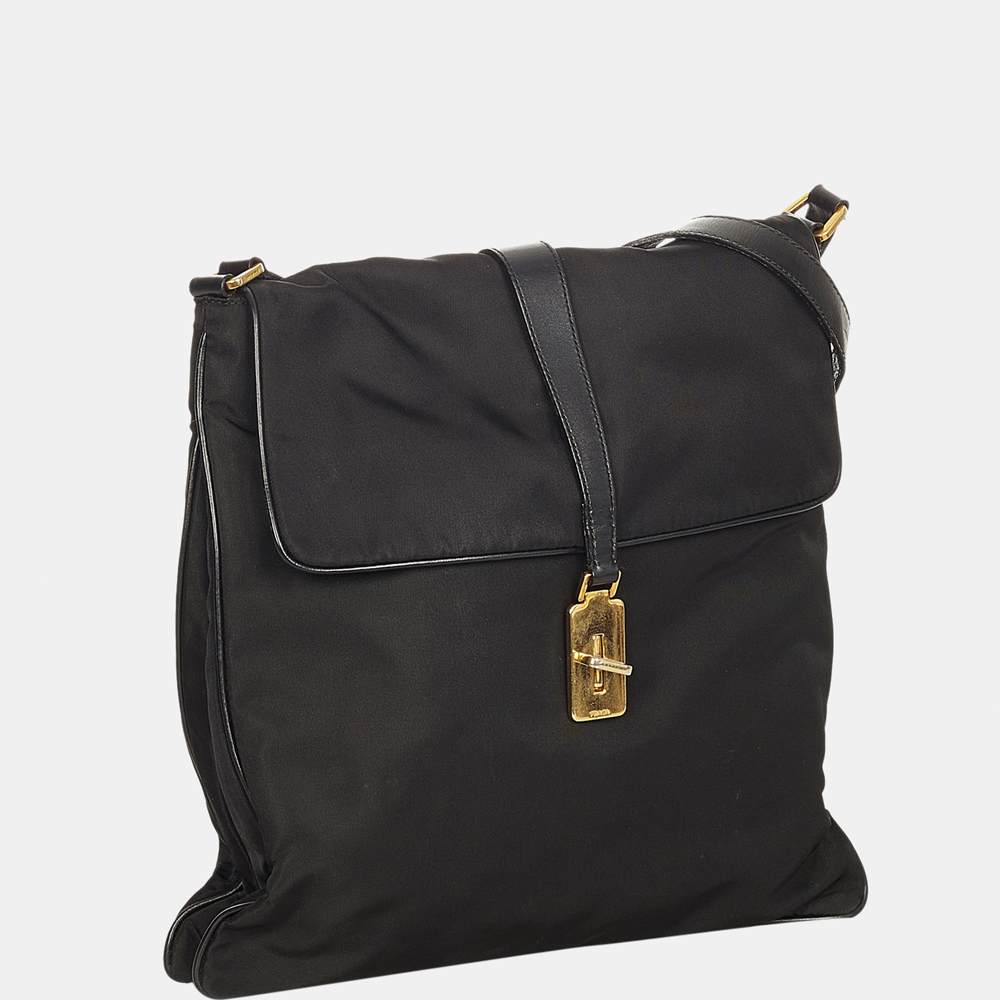 

Prada Black Tessuto Crossbody Bag