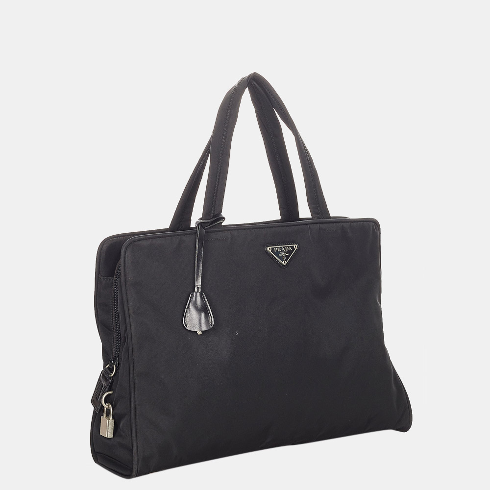 

Prada Black Tessuto Handbag