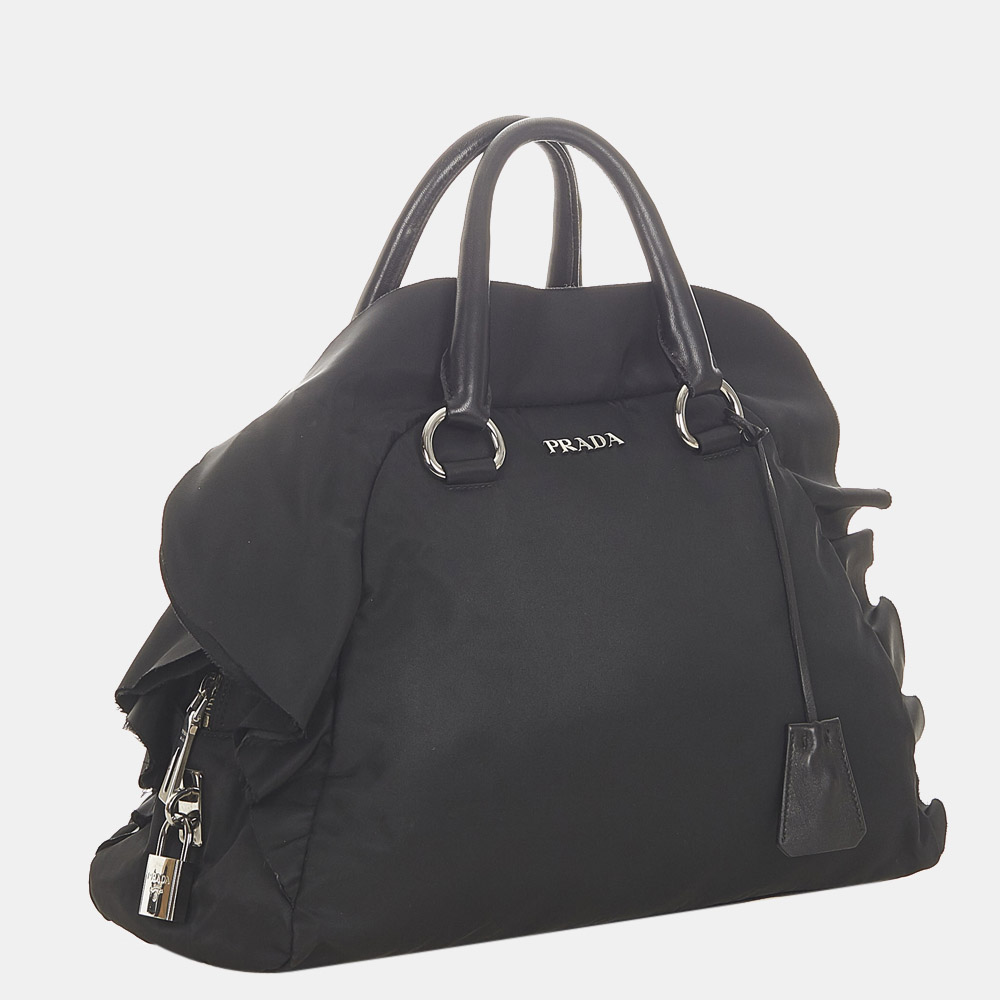 

Prada Black Tessuto Handbag