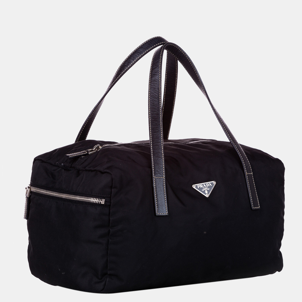 

Prada Black Tessuto Handbag