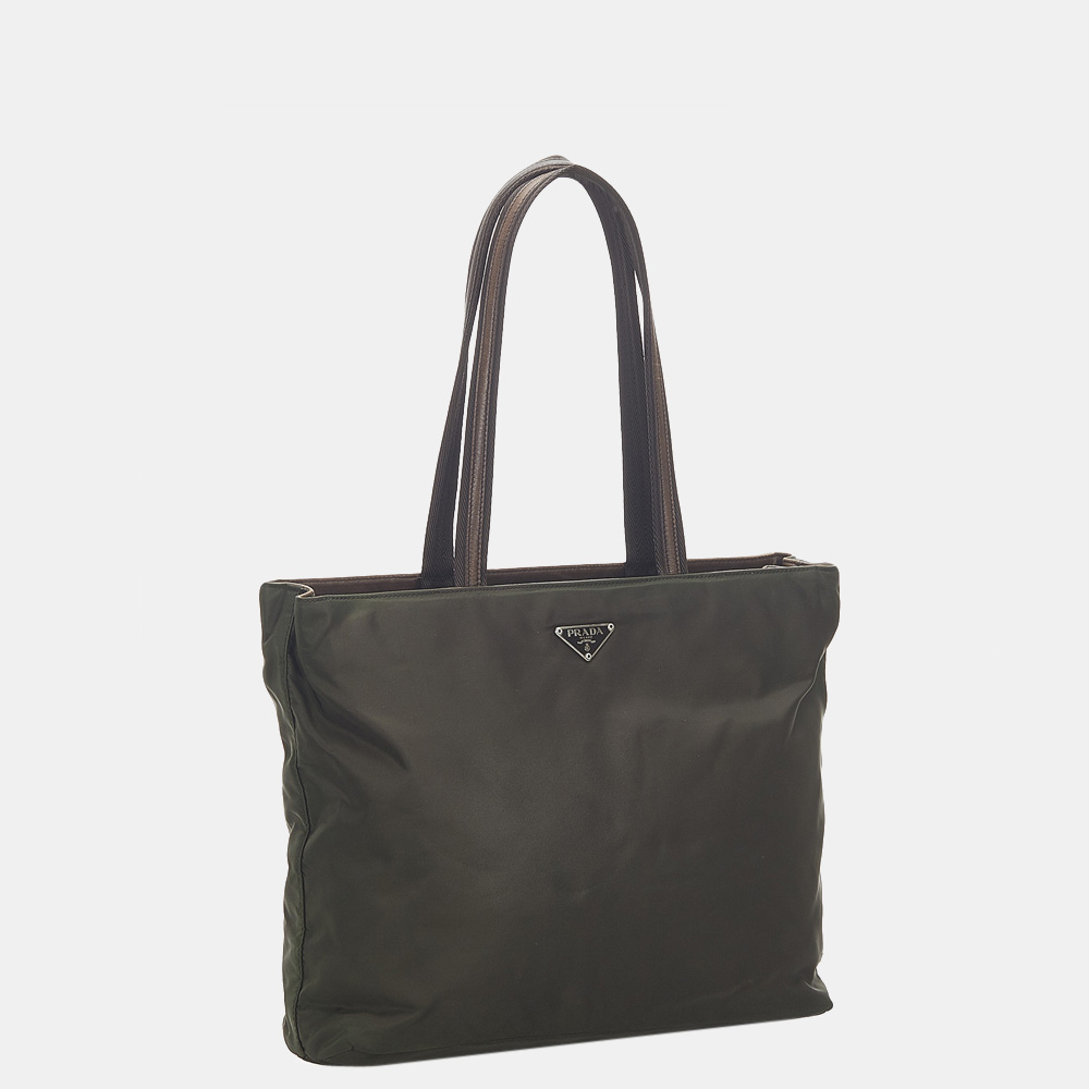 

Prada Brown Tessuto Tote Bag