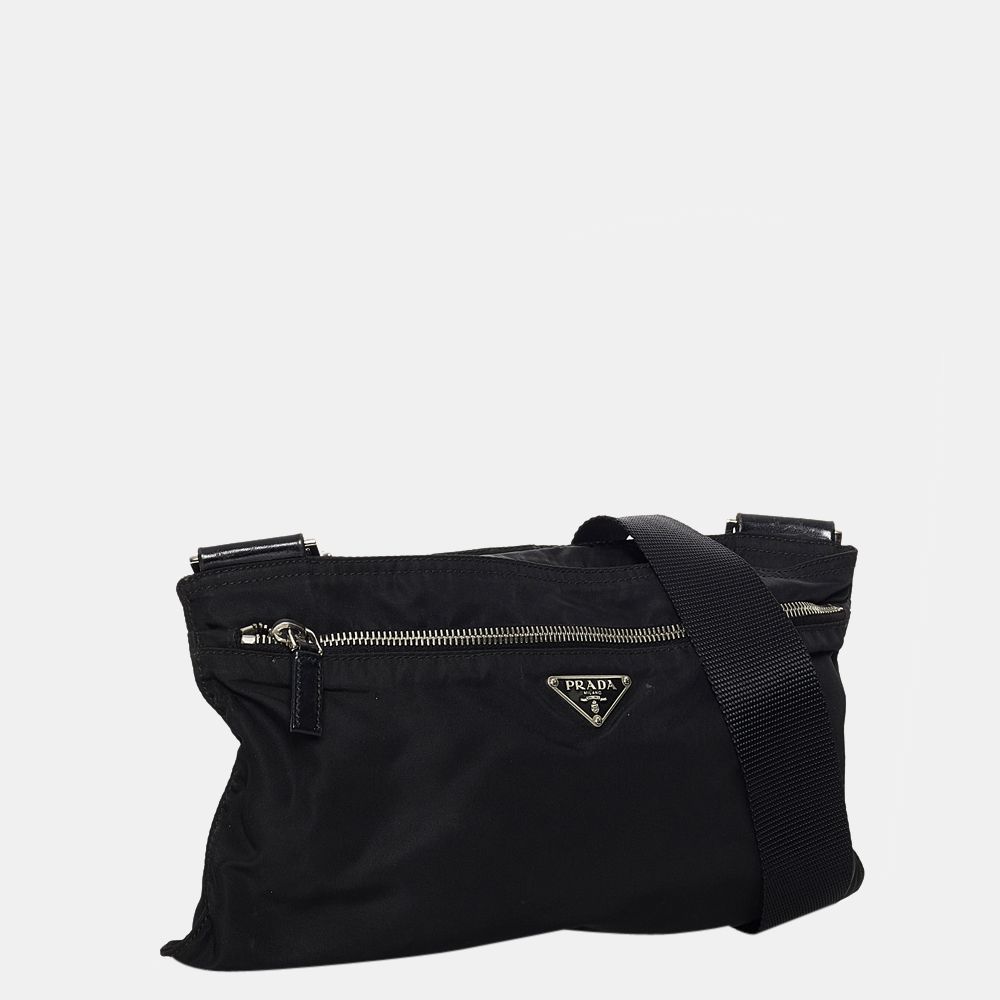 

Prada Black Tessuto Crossbody Bag