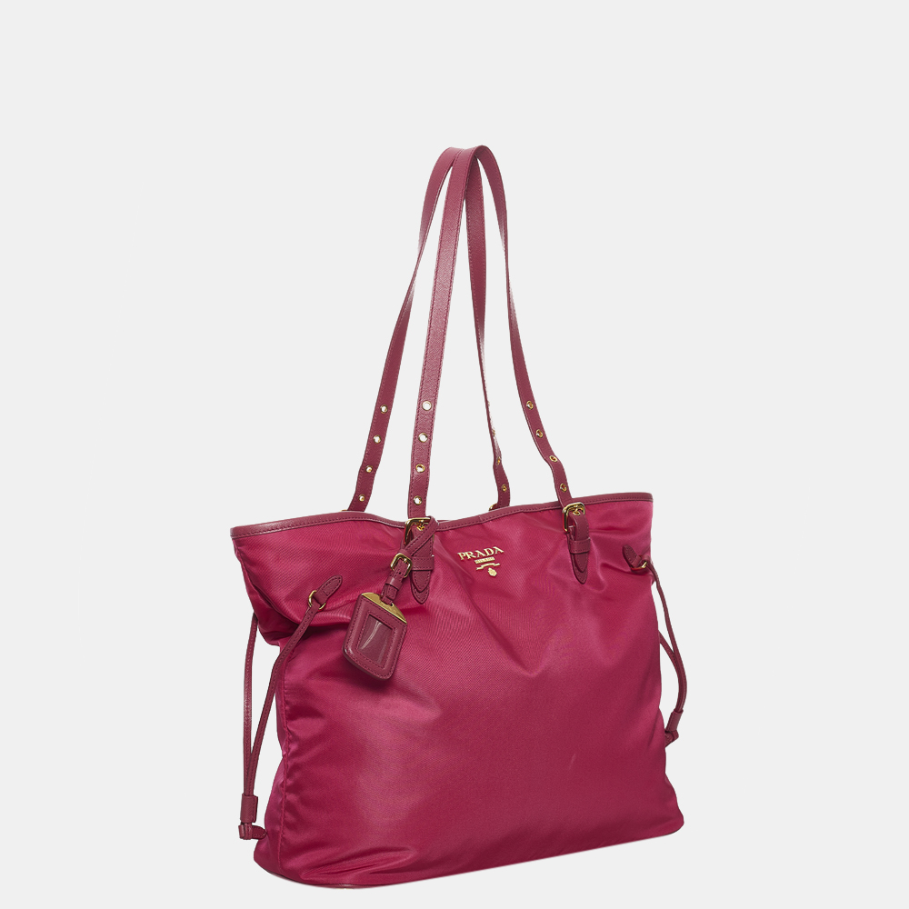 

Prada Pink Tessuto Tote Bag