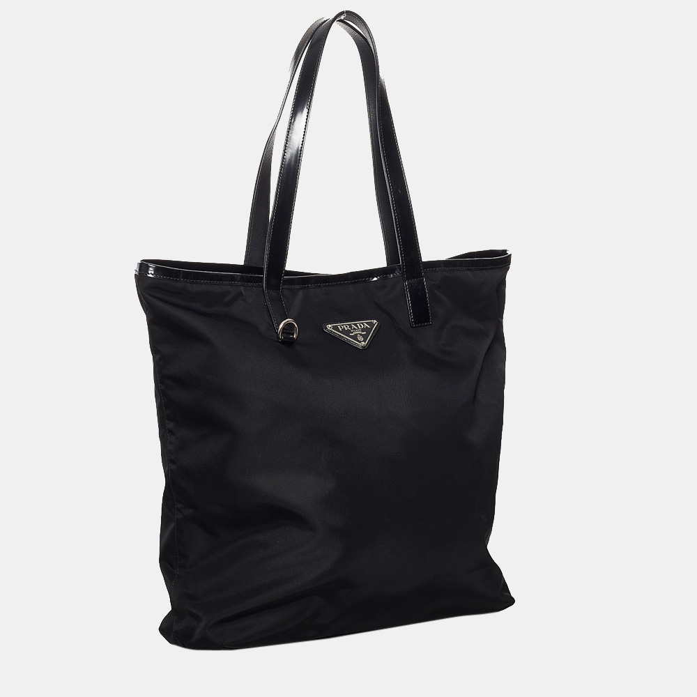 

Prada Black Tessuto Tote Bag