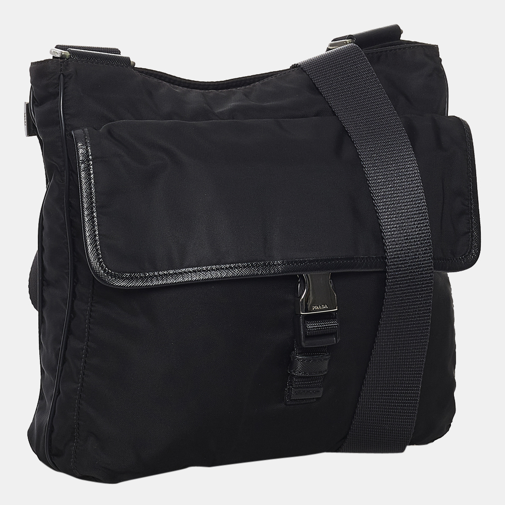 

Prada Black Tessuto Crossbody Bag