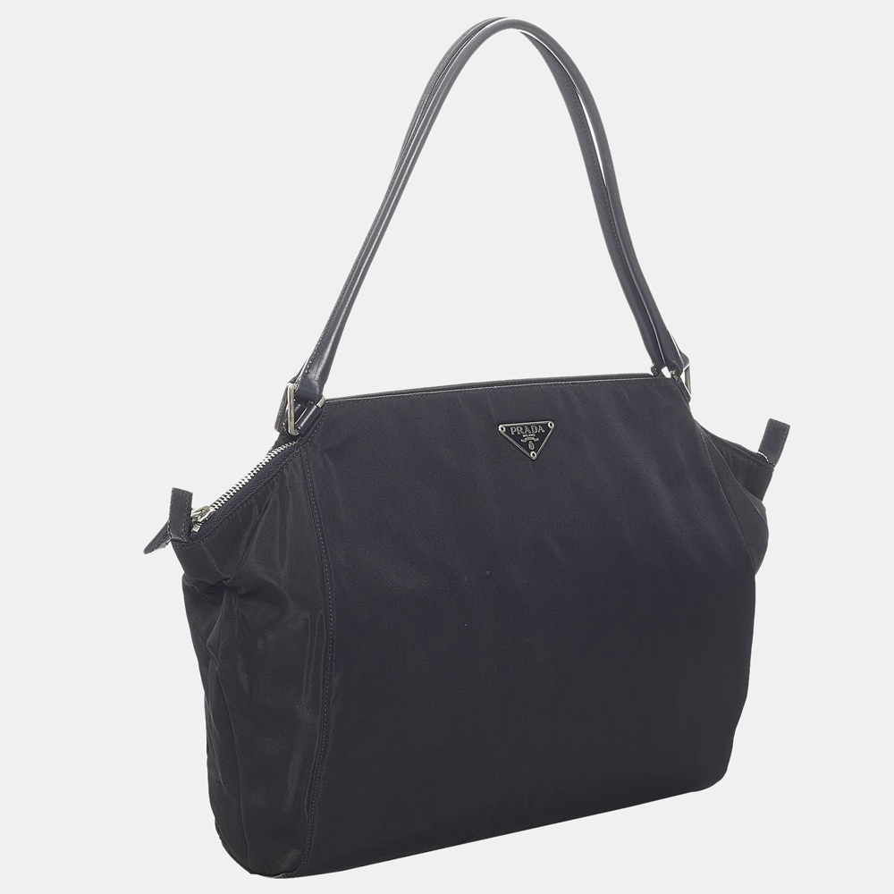 

Prada Black Tessuto Handbag