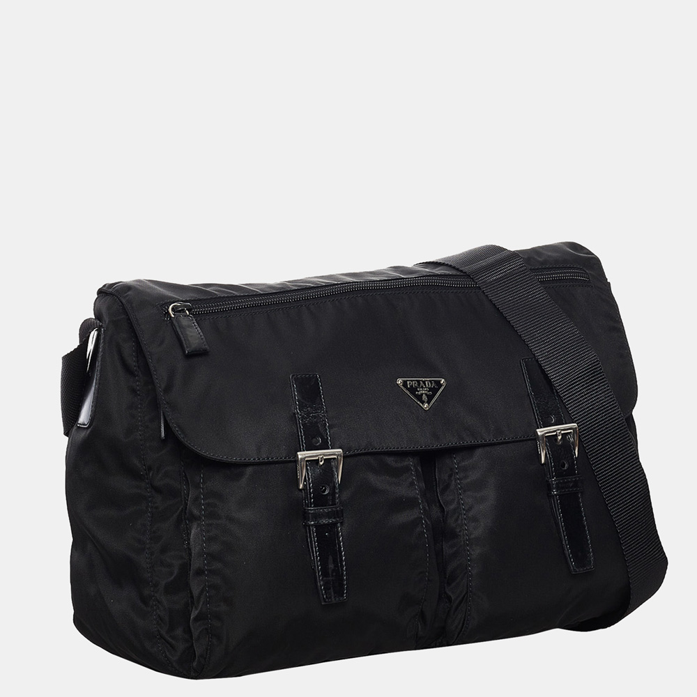 

Prada Black Tessuto Crossbody Bag