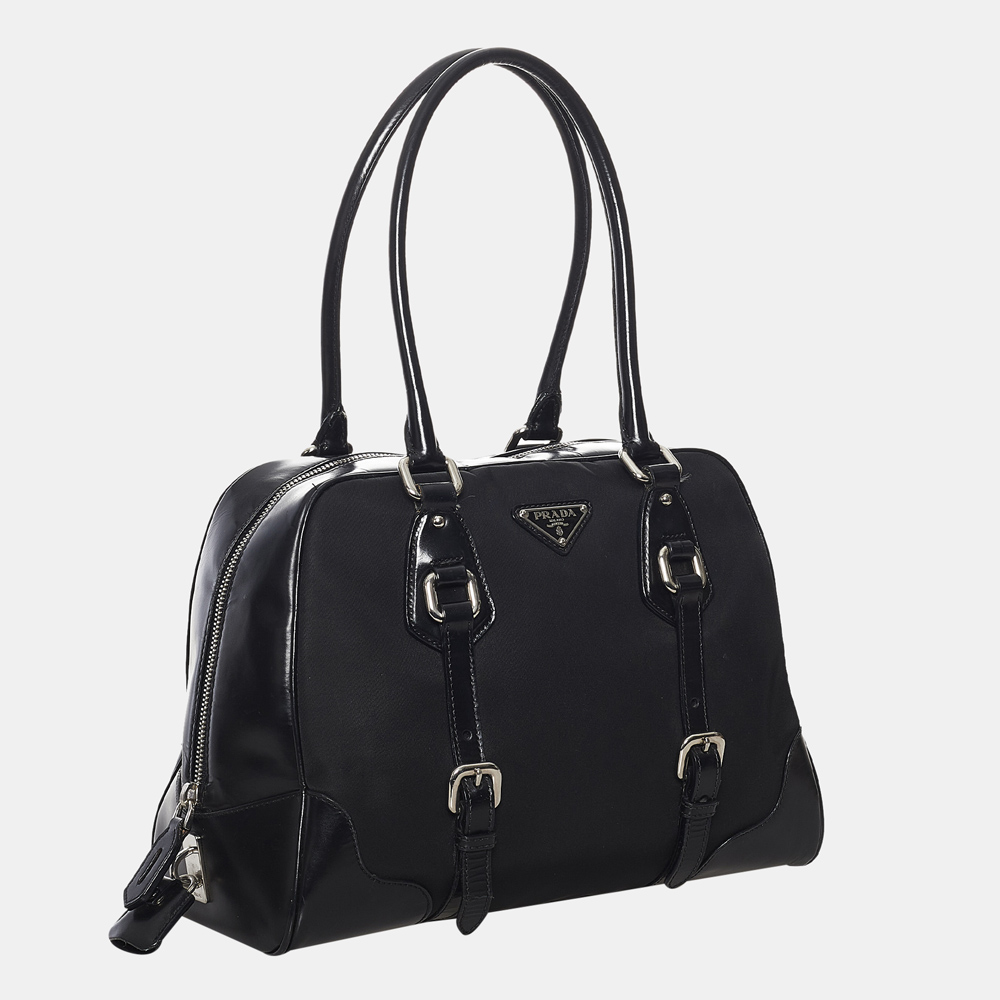 

Prada Black Tessuto Handbag