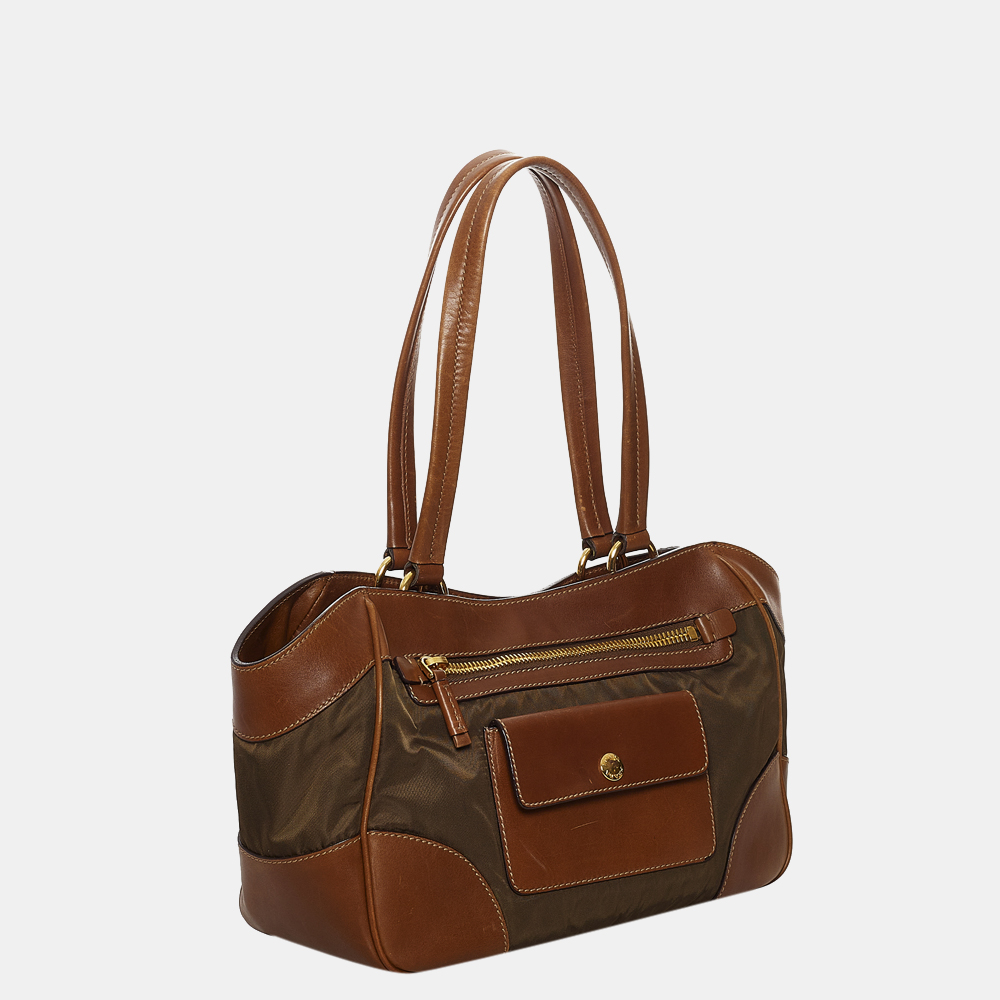 

Prada Brown Tessuto Shoulder Bag