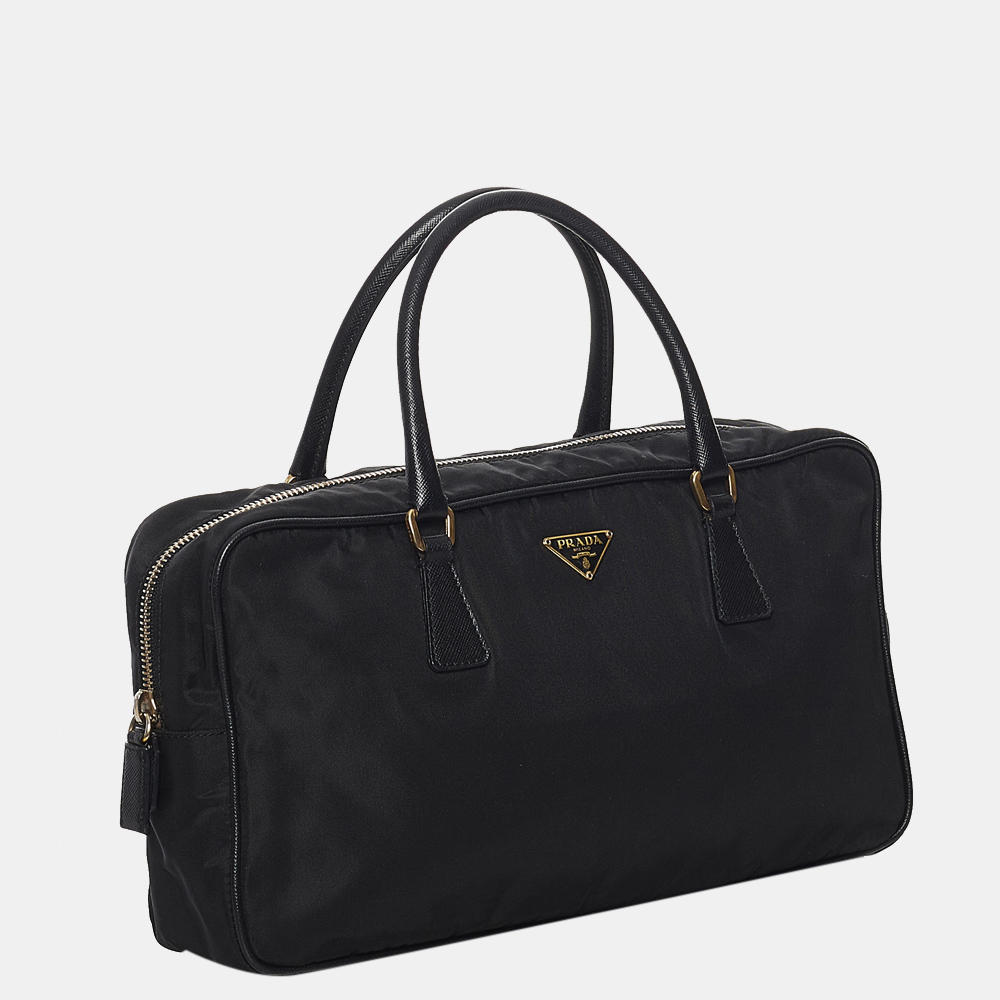 

Prada Black Tessuto Handbag