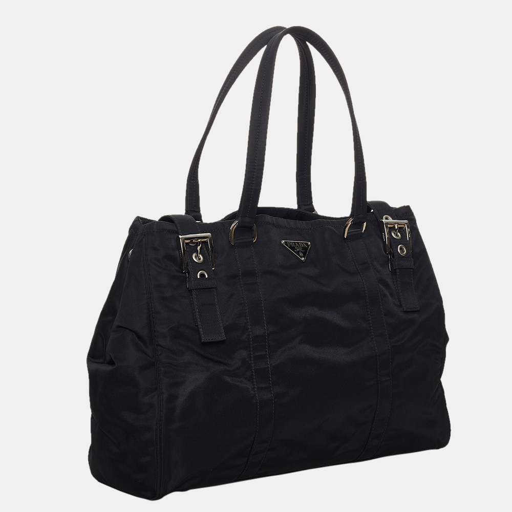 

Prada Black Tessuto Tote Bag