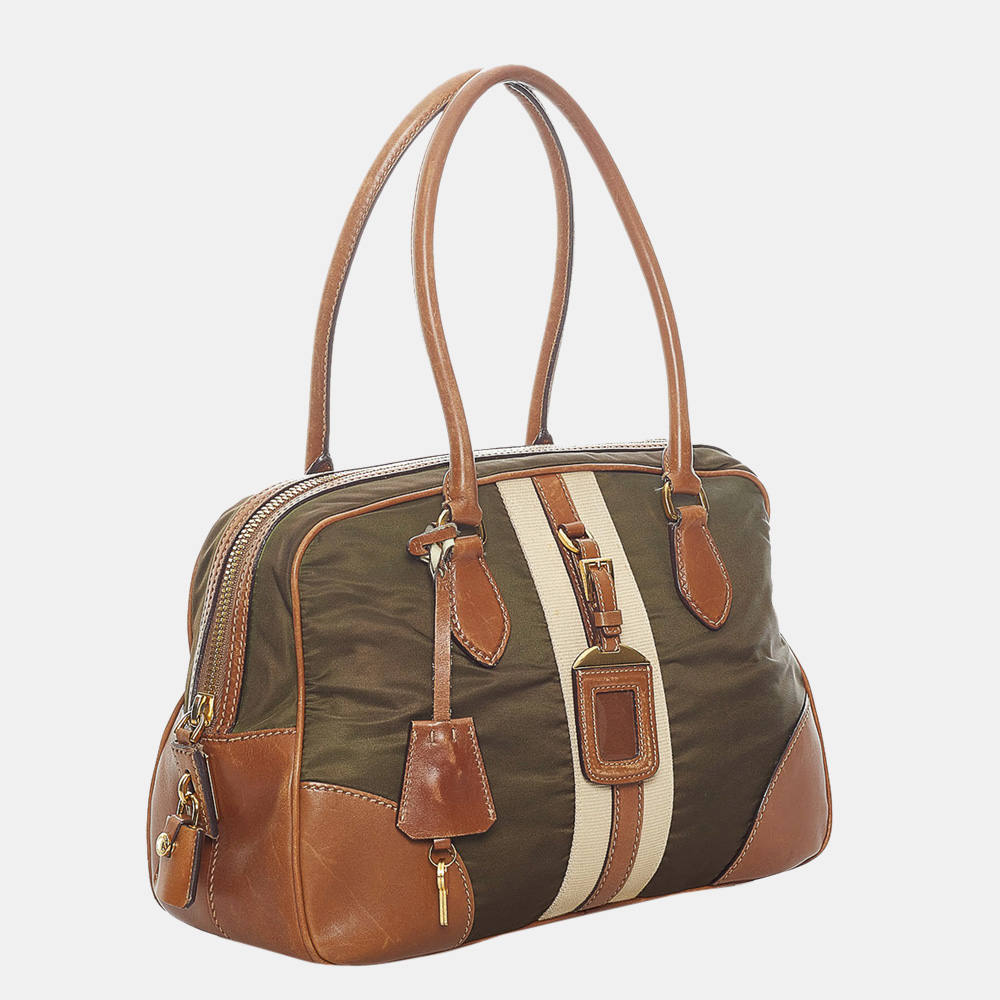 

Prada Brown Tessuto Handbag