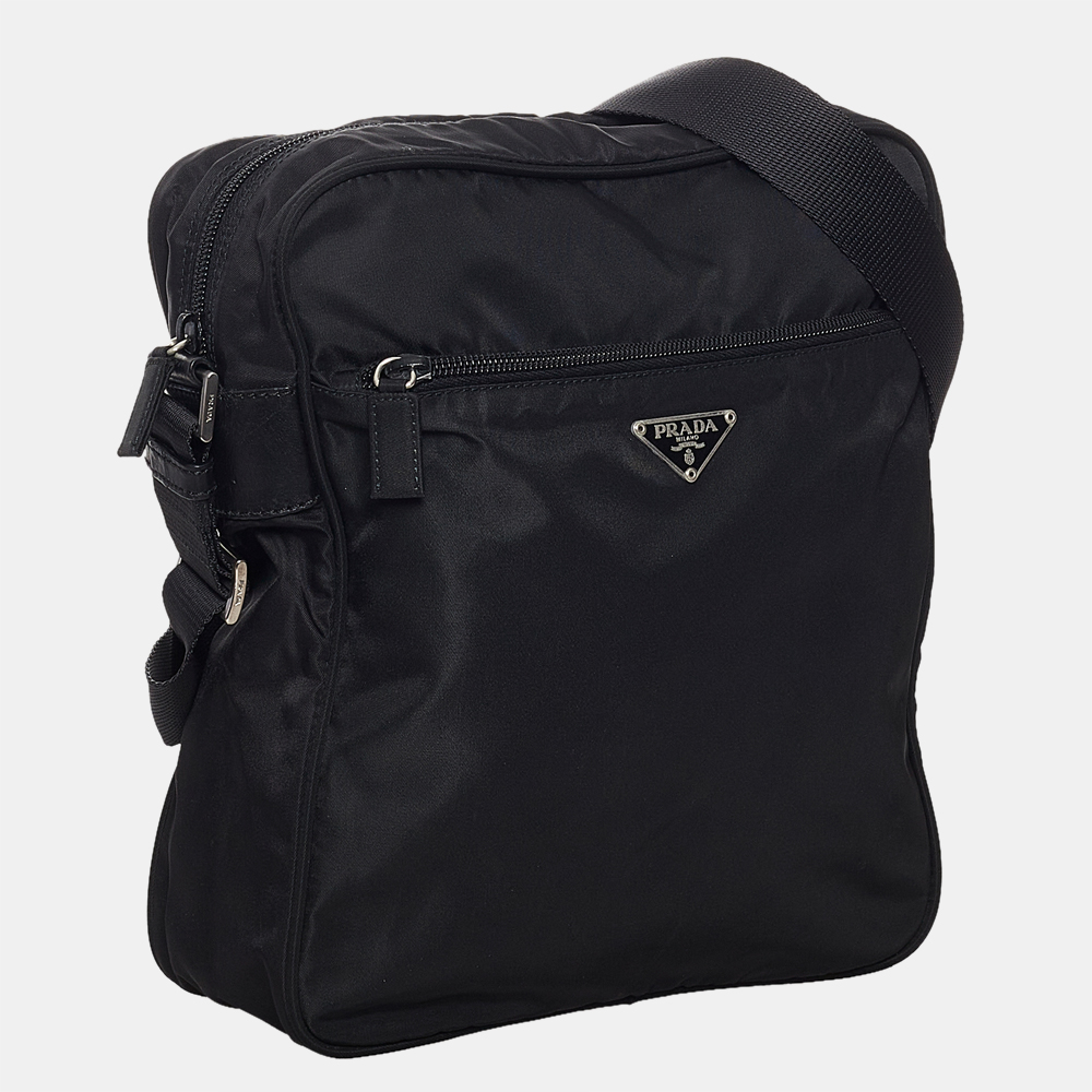 

Prada Black Tessuto Crossbody Bag