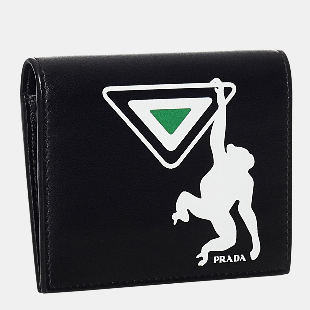 

Prada Black Saffiano Bifold Wallet