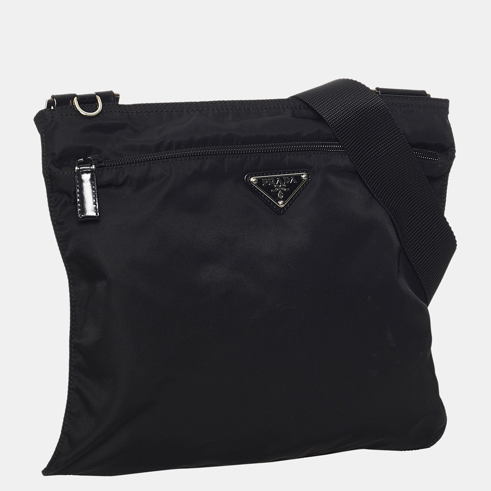 

Prada Black Tessuto Crossbody Bag