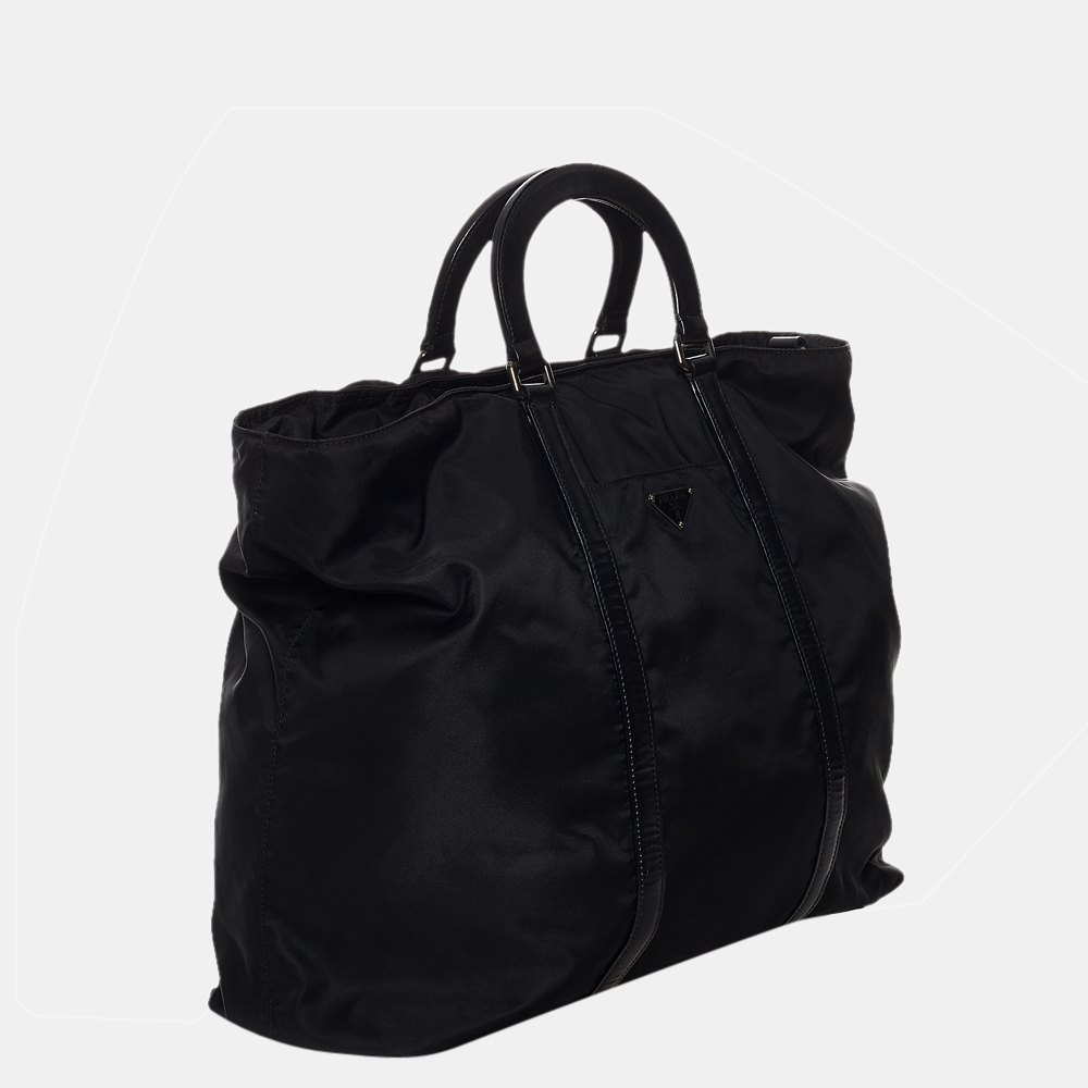 

Prada Black Tessuto Satchel
