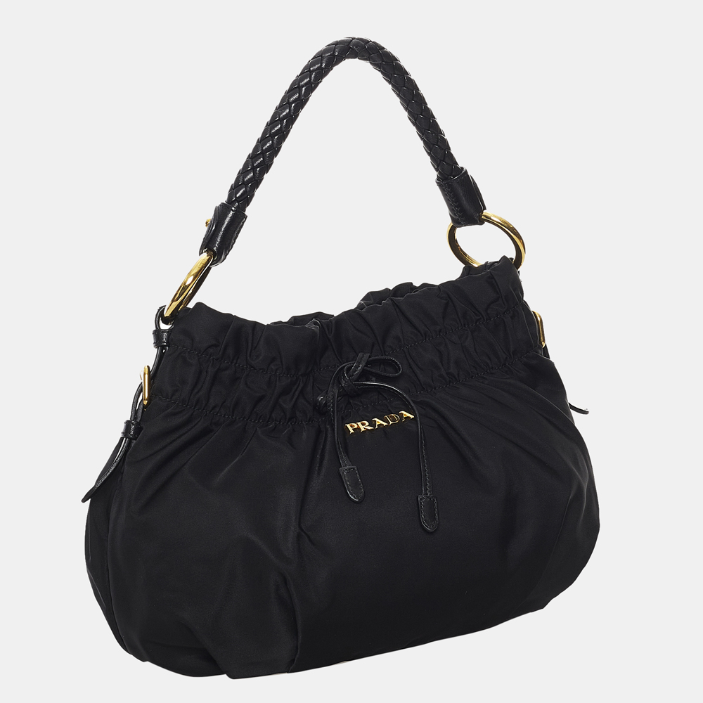 

Prada Black Tessuto Handbag