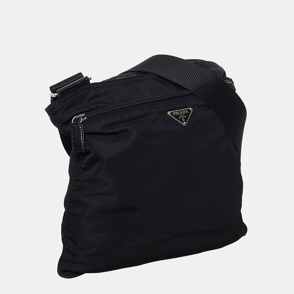 

Prada Black Tessuto Crossbody Bag