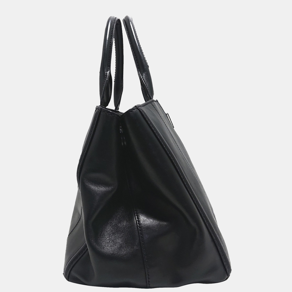 

Prada Black Leather Satchel