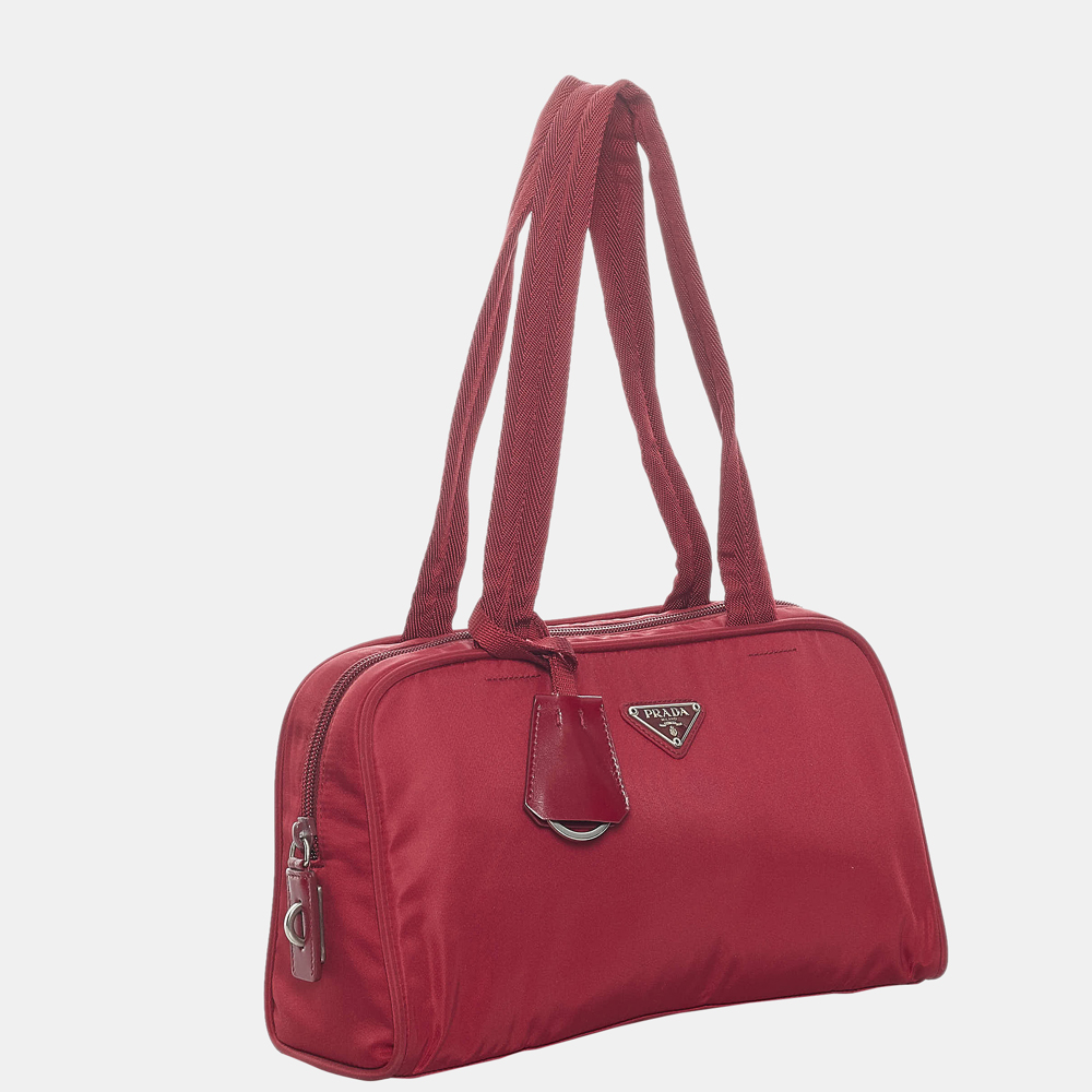 

Prada Red Tessuto Shoulder Bag