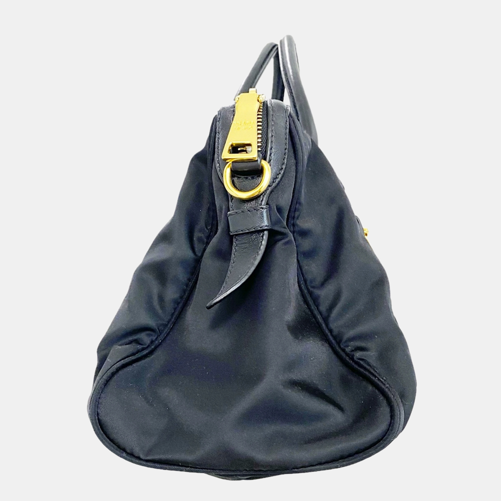 

Prada Black Tessuto Satchel
