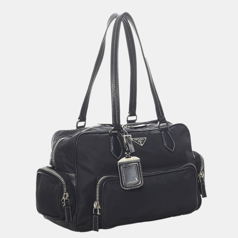 

Prada Black Nylon Handbag