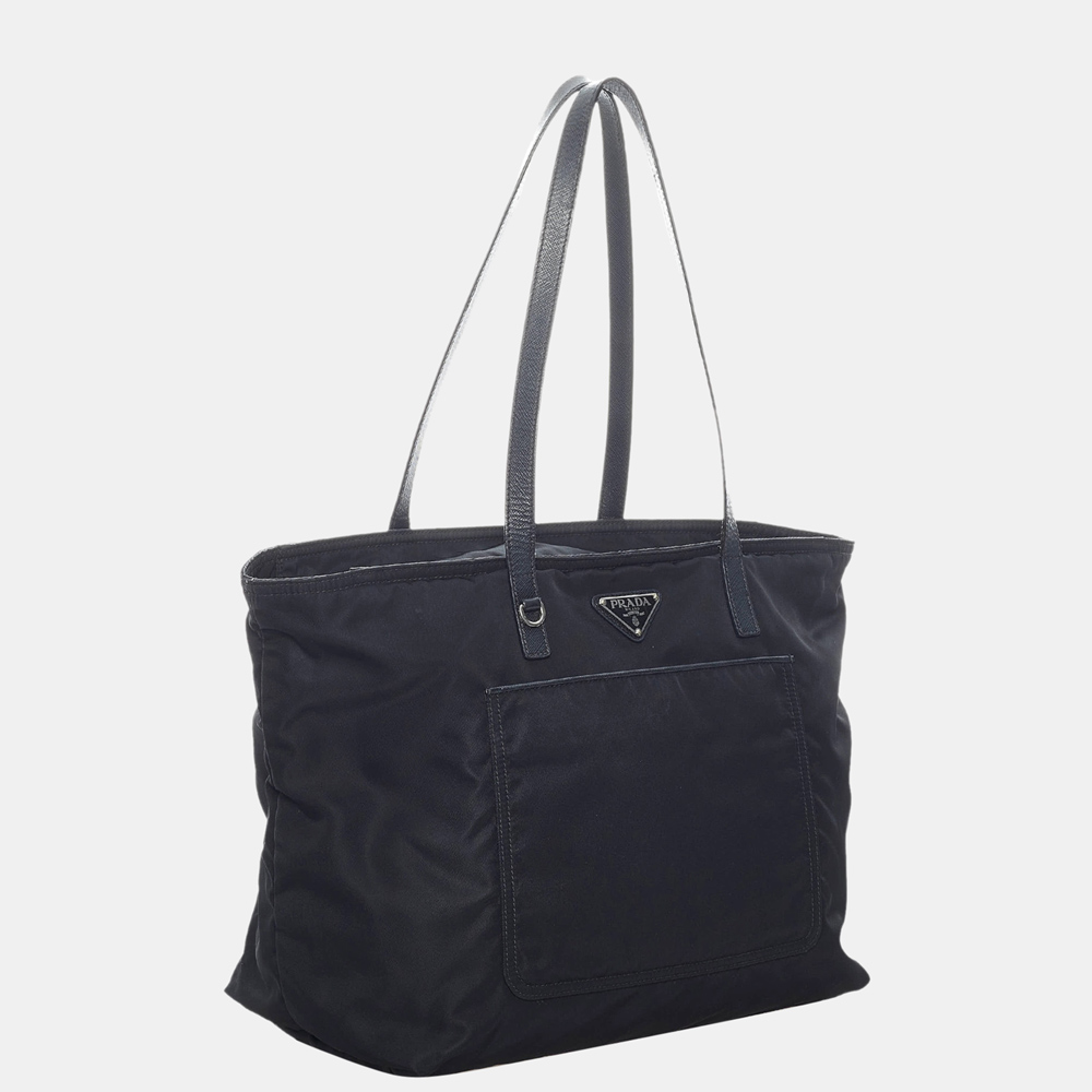 

Prada Black Tessuto Tote Bag