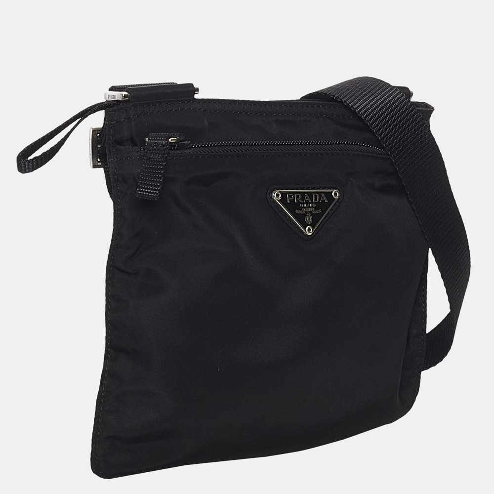 

Prada Black Tessuto Crossbody Bag