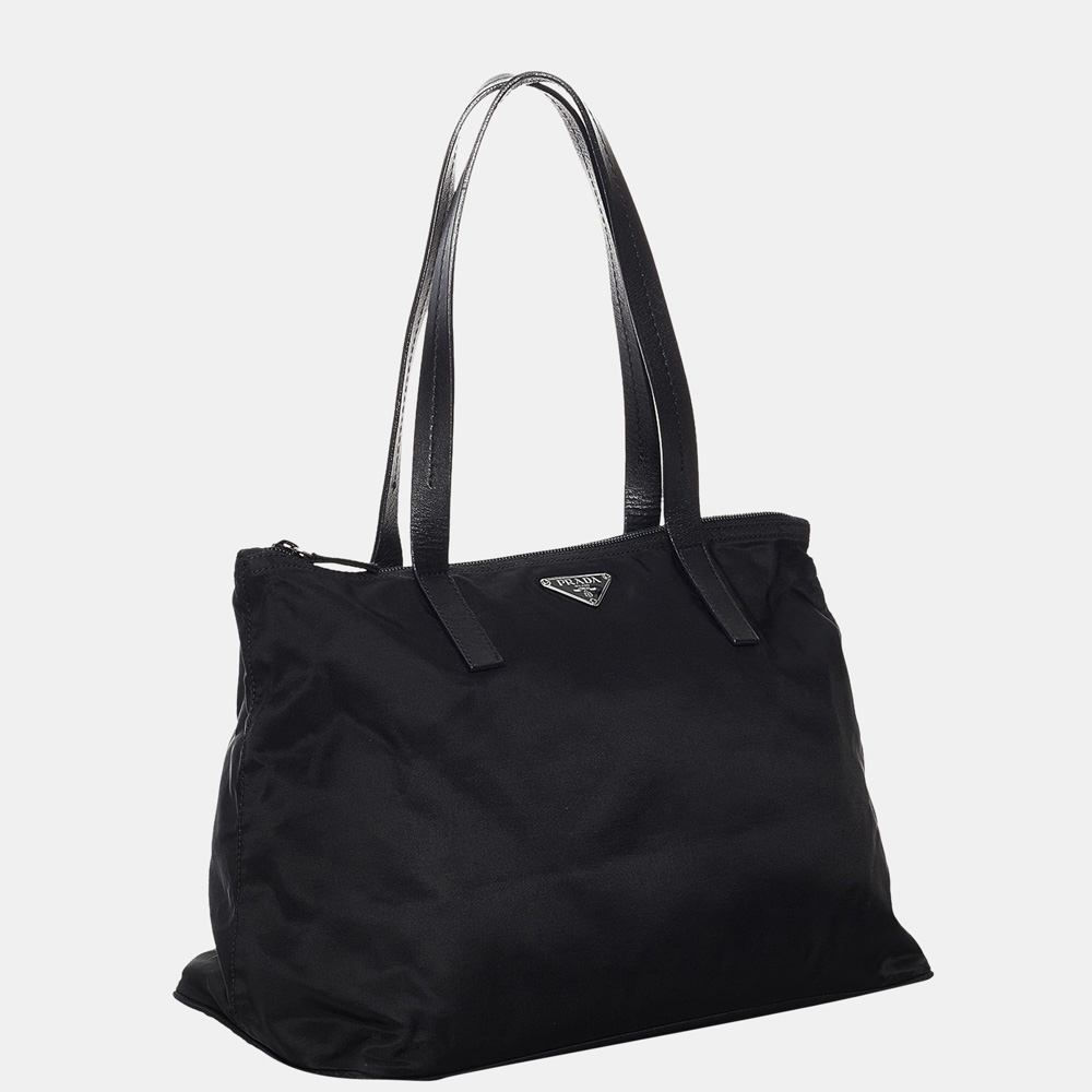 

Prada Black Tessuto Tote Bag