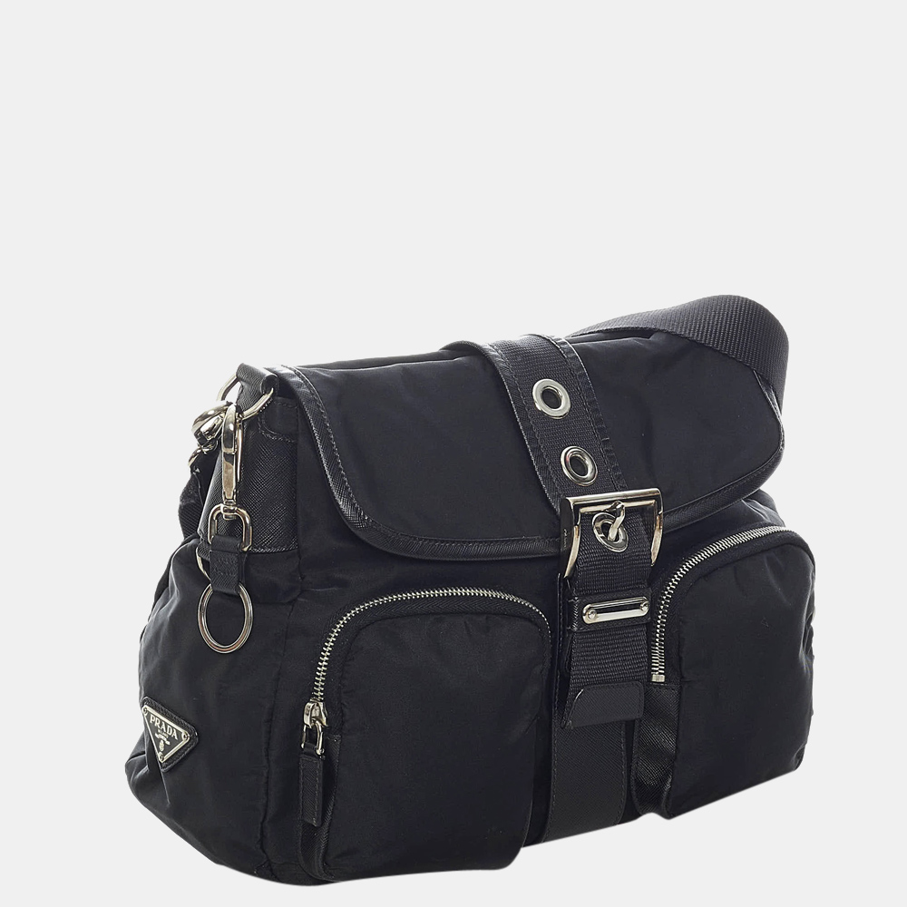 

Prada Black Tessuto Crossbody Bag